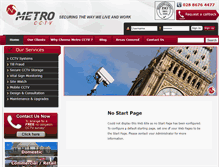 Tablet Screenshot of metrocctv.com